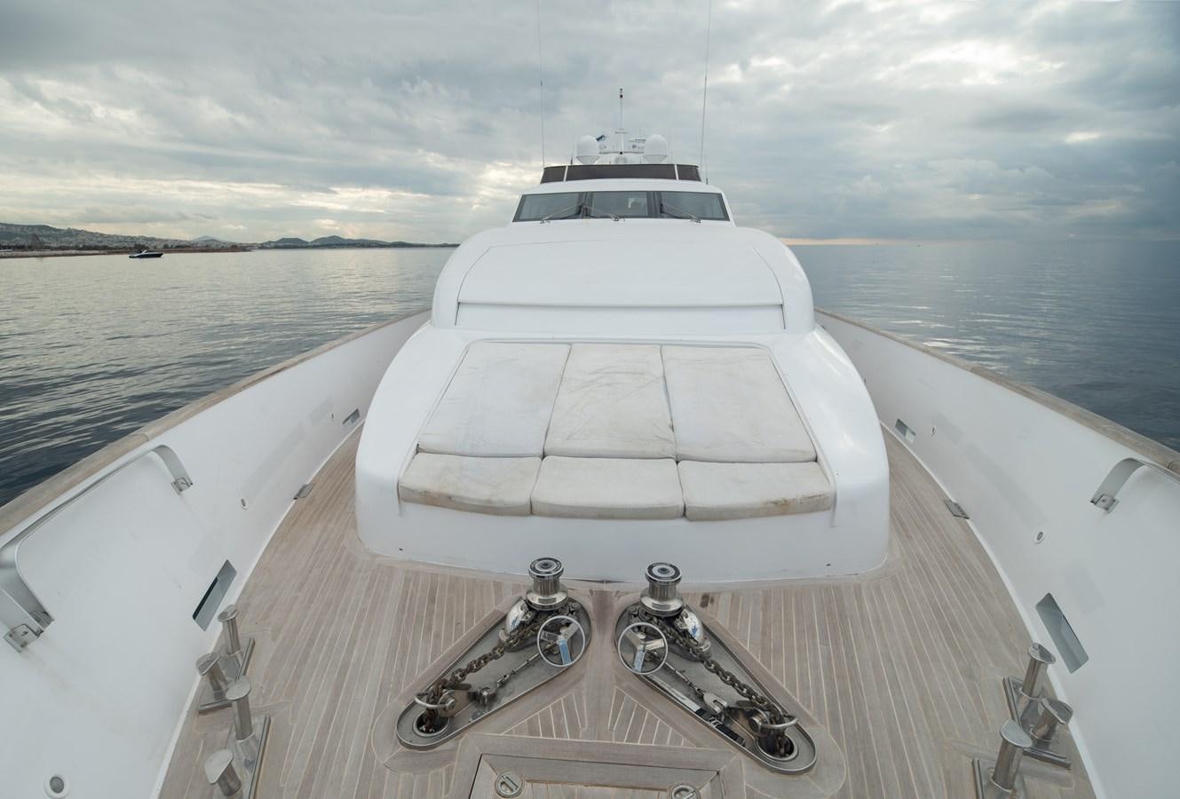 a boat on a boat aboard XANAX Yacht for Sale