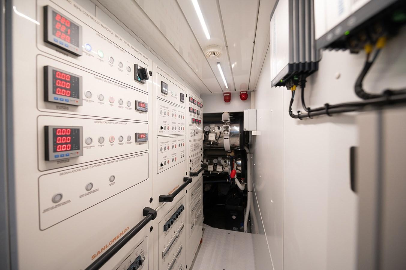 a machine with buttons aboard RYEN Yacht for Sale