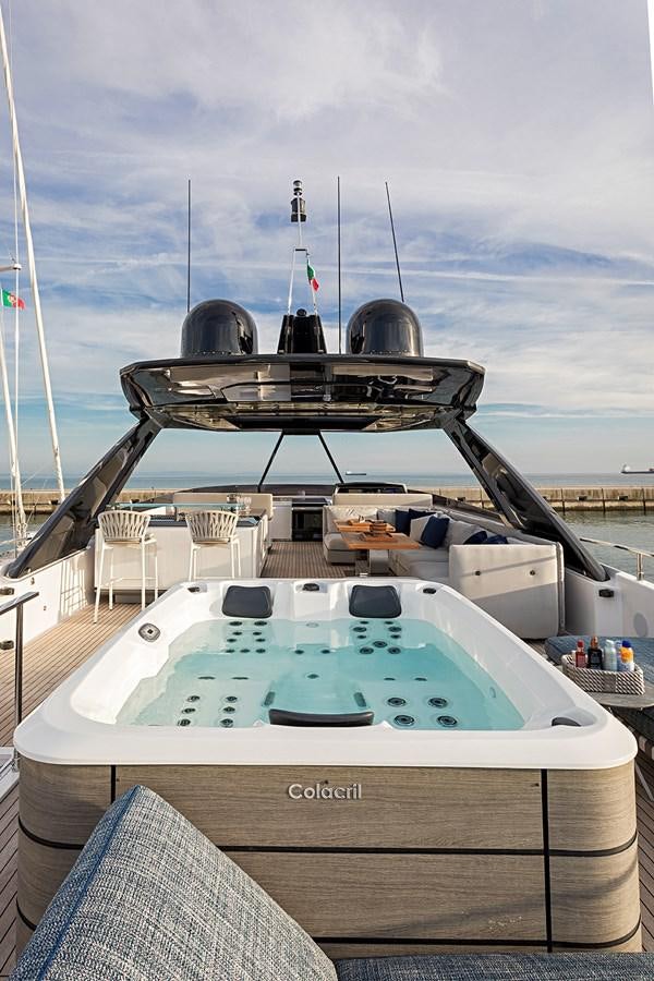a pool on a boat aboard ANINHA 1 Yacht for Sale