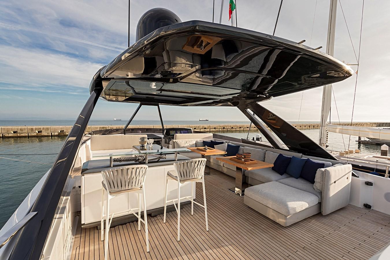 a boat on the water aboard ANINHA 1 Yacht for Sale