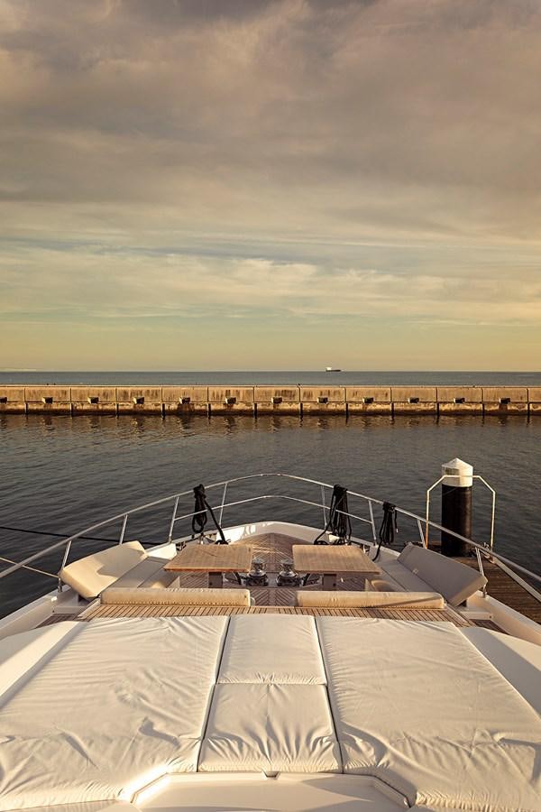 a large ship with a dock aboard ANINHA 1 Yacht for Sale