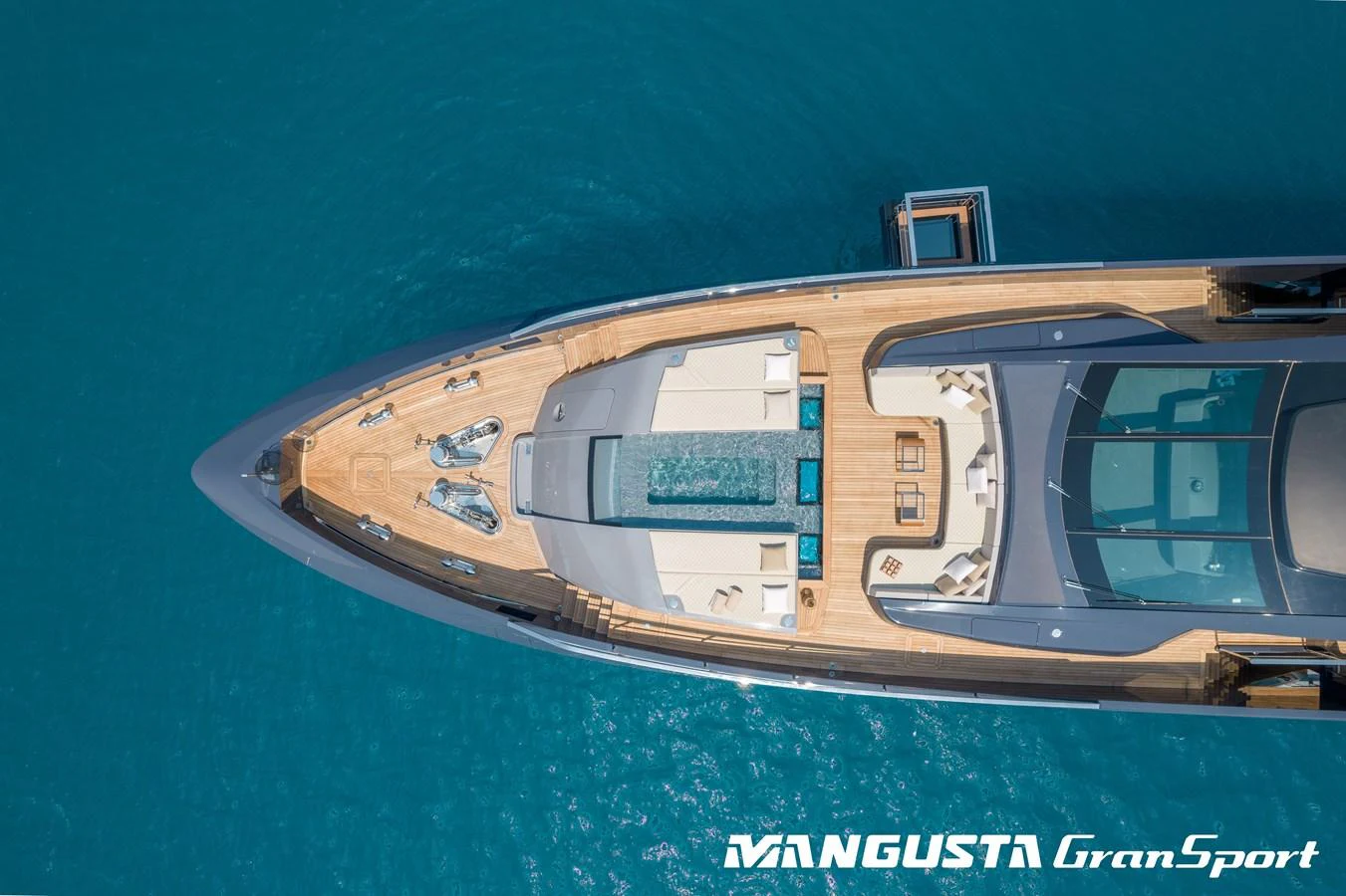 a close-up of a building aboard RR Yacht for Sale