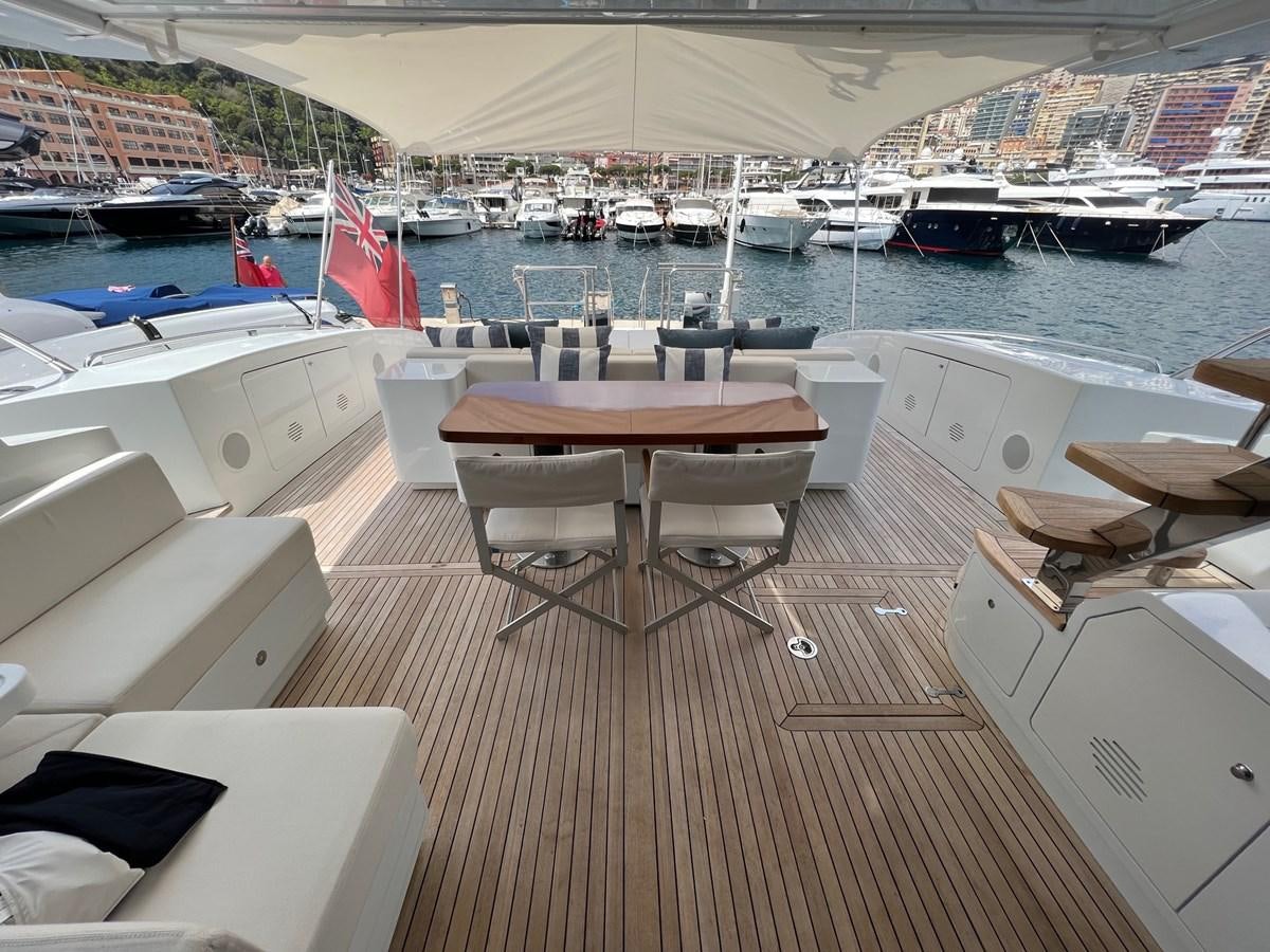 a deck with many boats aboard MANGUSTA MAXIOPEN 94#2 - MISS BUBBLES - CAREFULLY USED Yacht for Sale