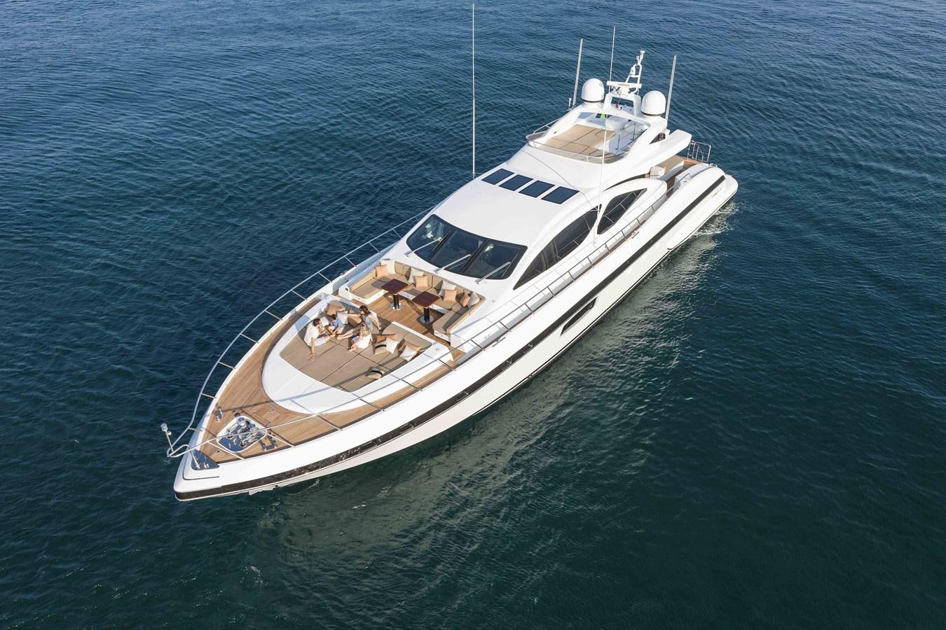 a boat in the water aboard MANGUSTA MAXIOPEN 94#2 - MISS BUBBLES - CAREFULLY USED Yacht for Sale