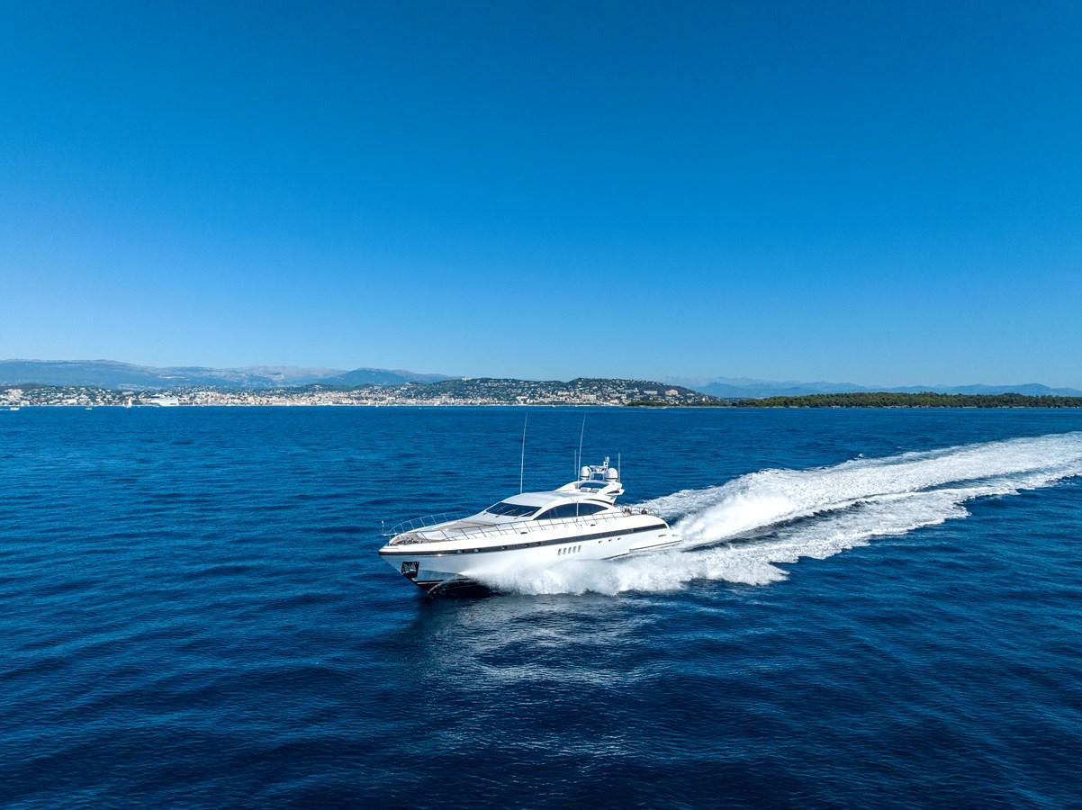 a boat on the water aboard CLAUDIA'S Yacht for Sale