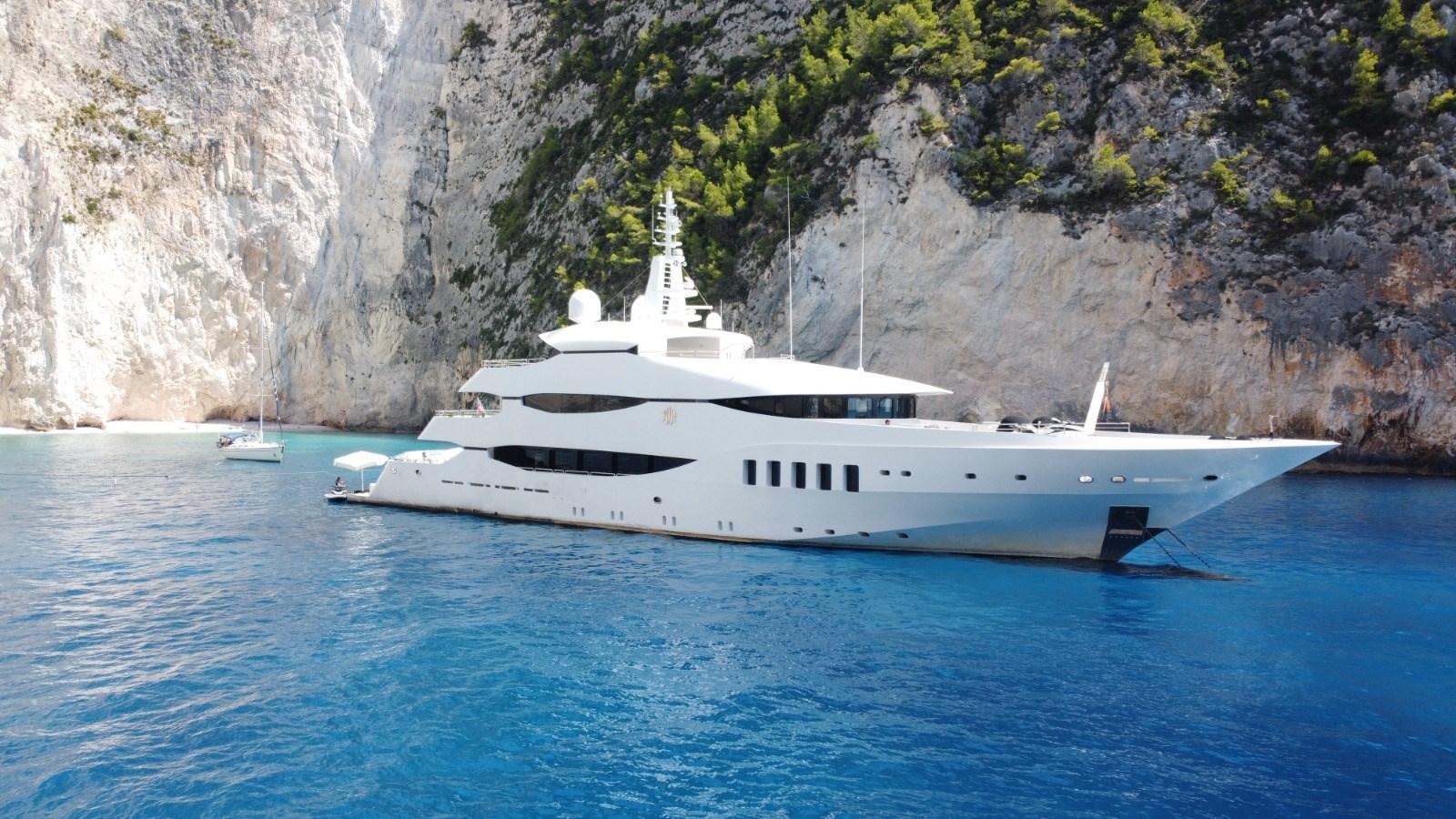 a boat on the water aboard N.M.N Yacht for Sale