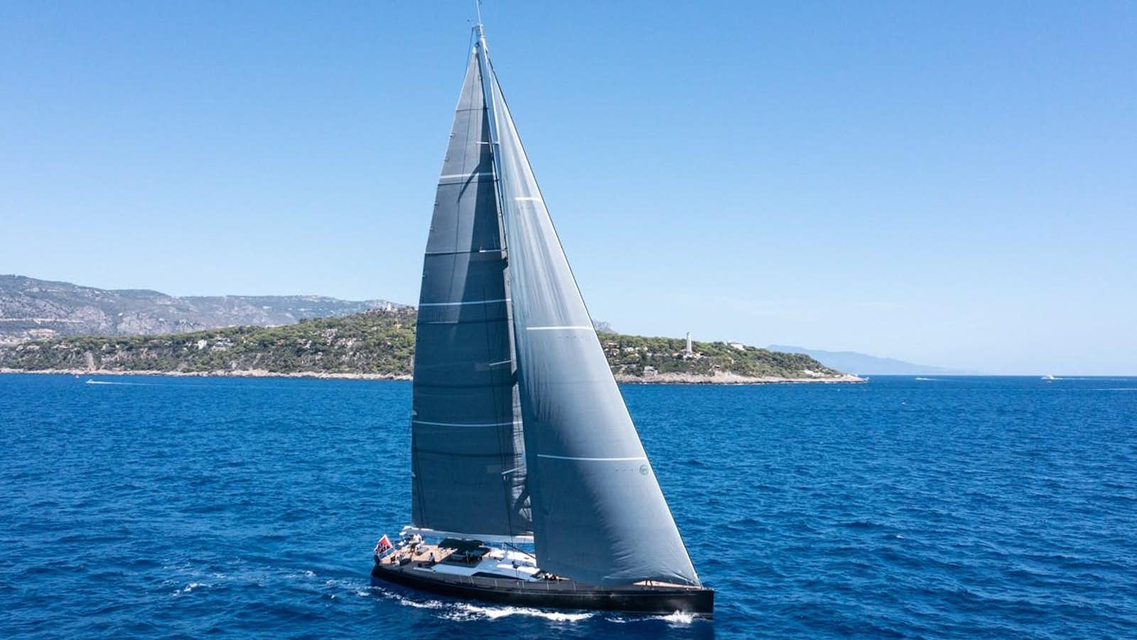 a sailboat on the water aboard YCH2 Yacht for Sale