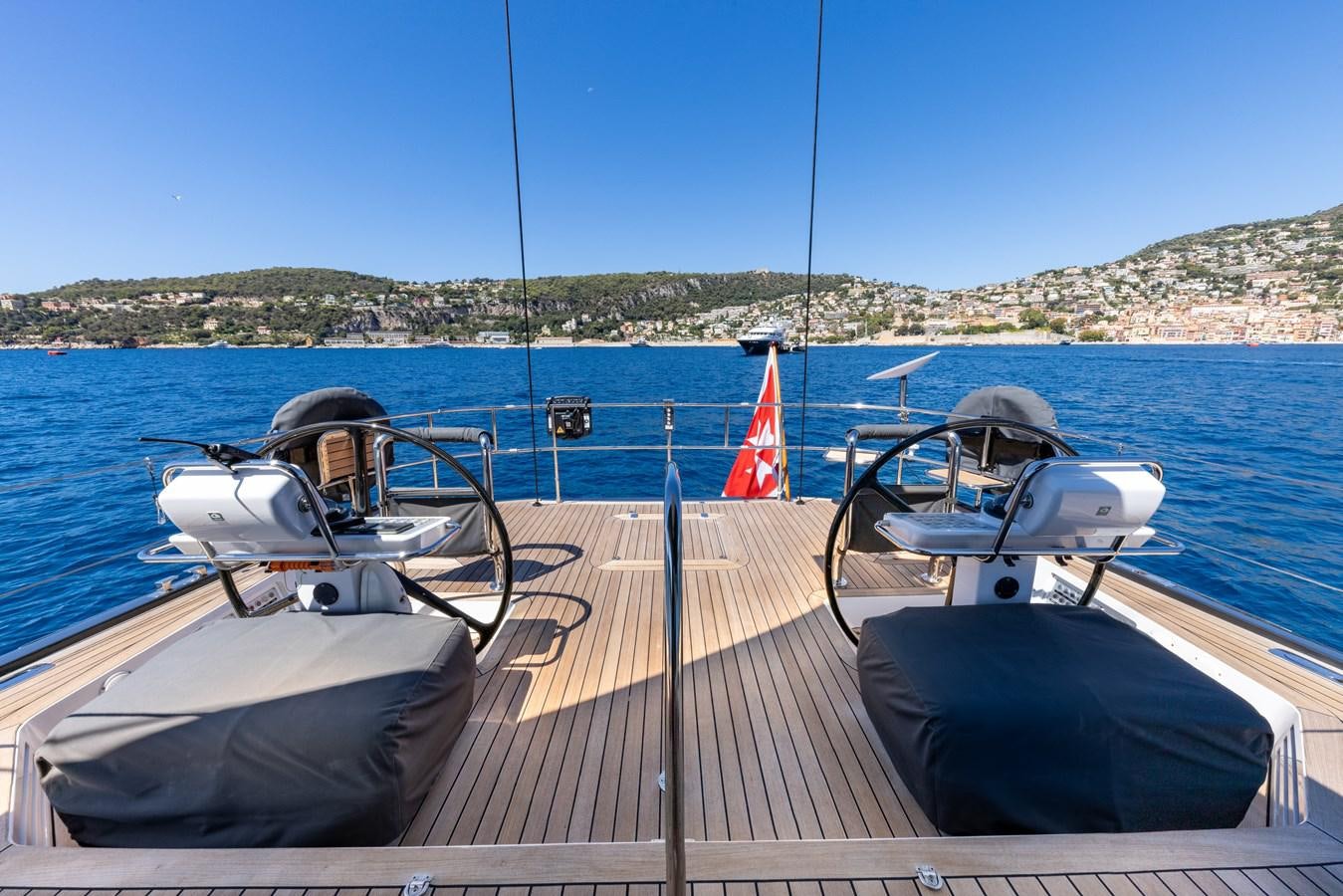 a boat on the water aboard YCH2 Yacht for Sale