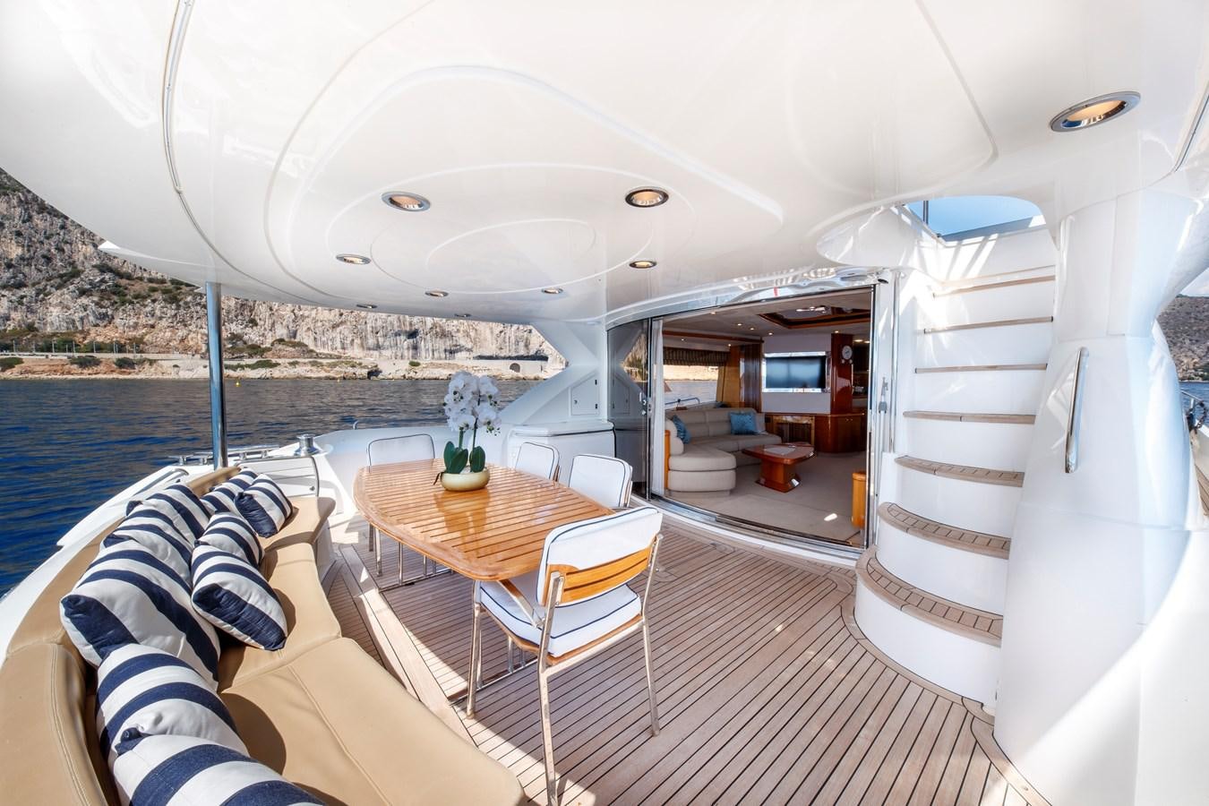 a boat on the water aboard LADY YOUSRA Yacht for Sale