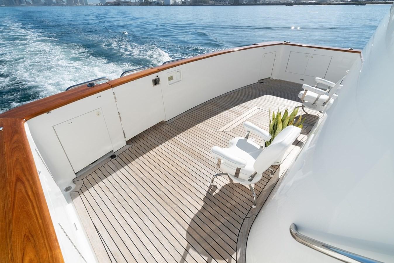 a boat on the water aboard BESAME Yacht for Sale