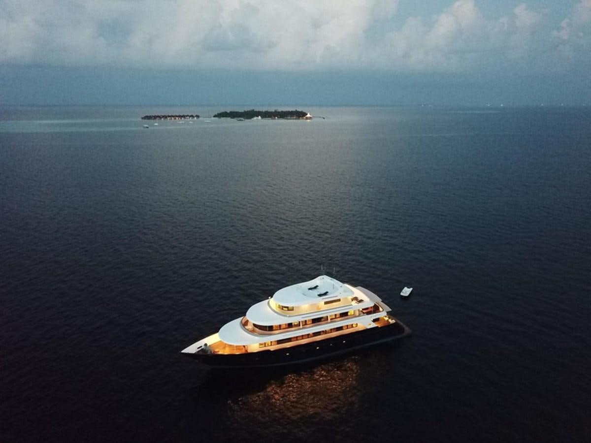 a boat in the water aboard 2017 SAFARI  142 CUSTOM Yacht for Sale