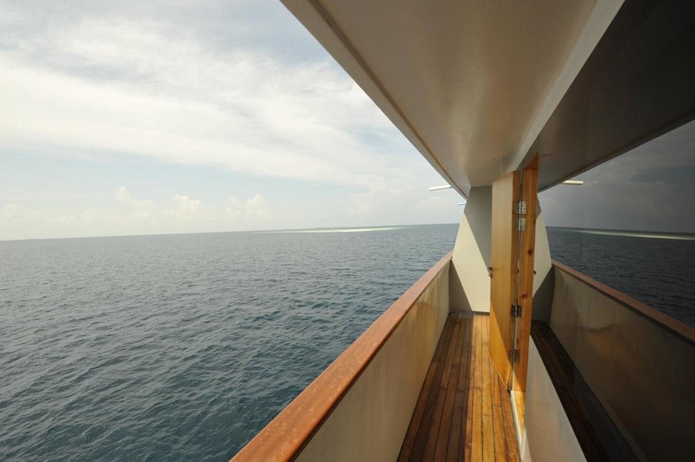 a boat on the water aboard 2017 SAFARI  142 CUSTOM Yacht for Sale