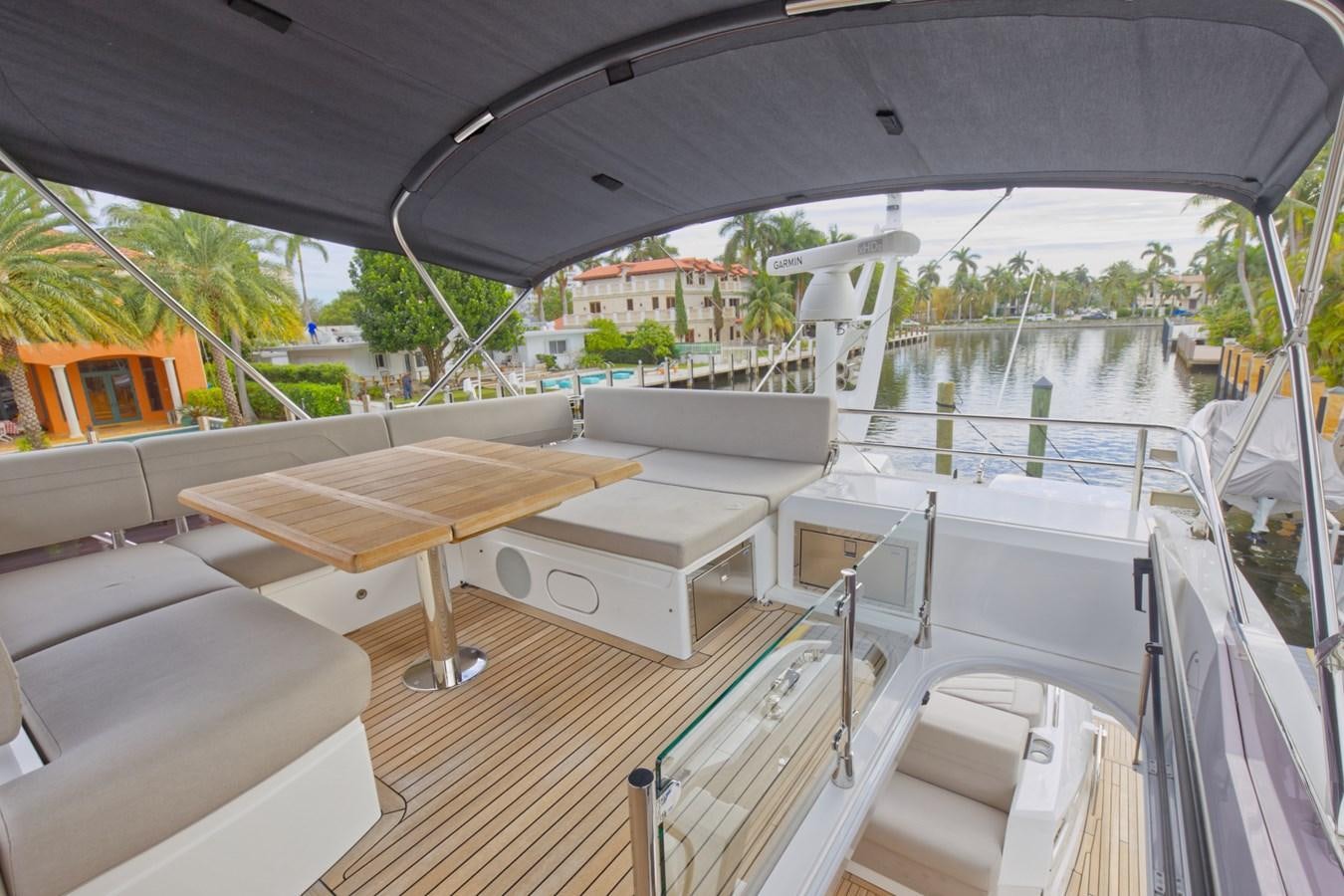 a boat on the water aboard SUNSEEKER 75 SPORT YACHT Yacht for Sale