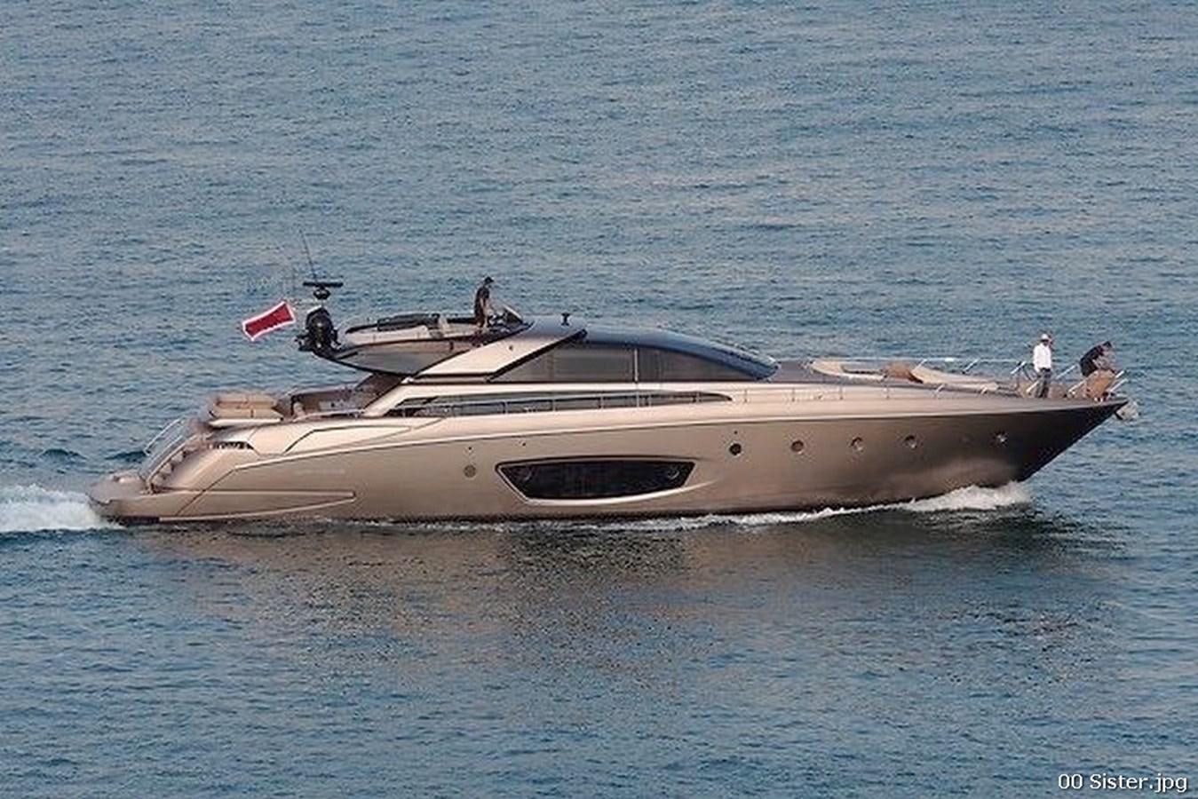 a boat on the water aboard RIVA 86 DOMINO Yacht for Sale