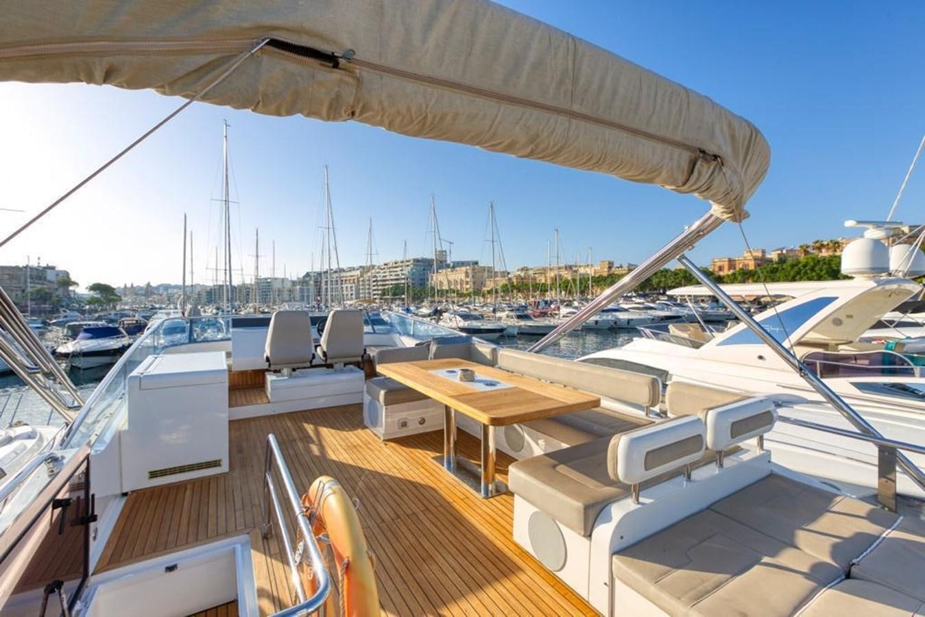 a deck with many boats aboard LANA 1 Yacht for Sale