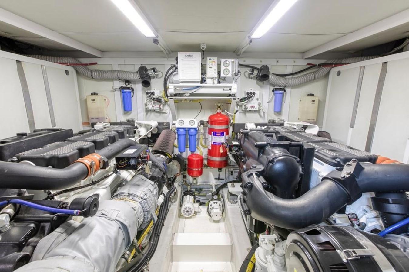 a room full of equipment aboard LANA 1 Yacht for Sale