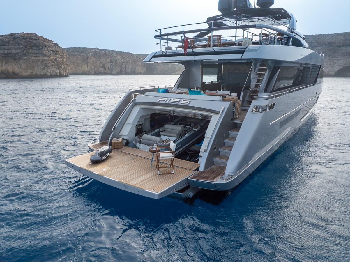 a boat on the water aboard RIES Yacht for Sale