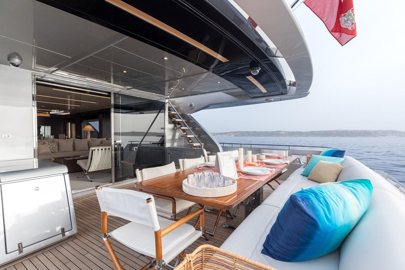 a boat on the water aboard RIES Yacht for Sale