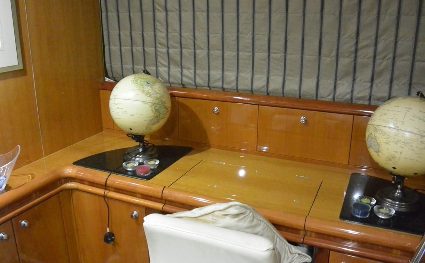 a statue on a counter aboard 2004 SUNSEEKER PREDATOR 95 Yacht for Sale