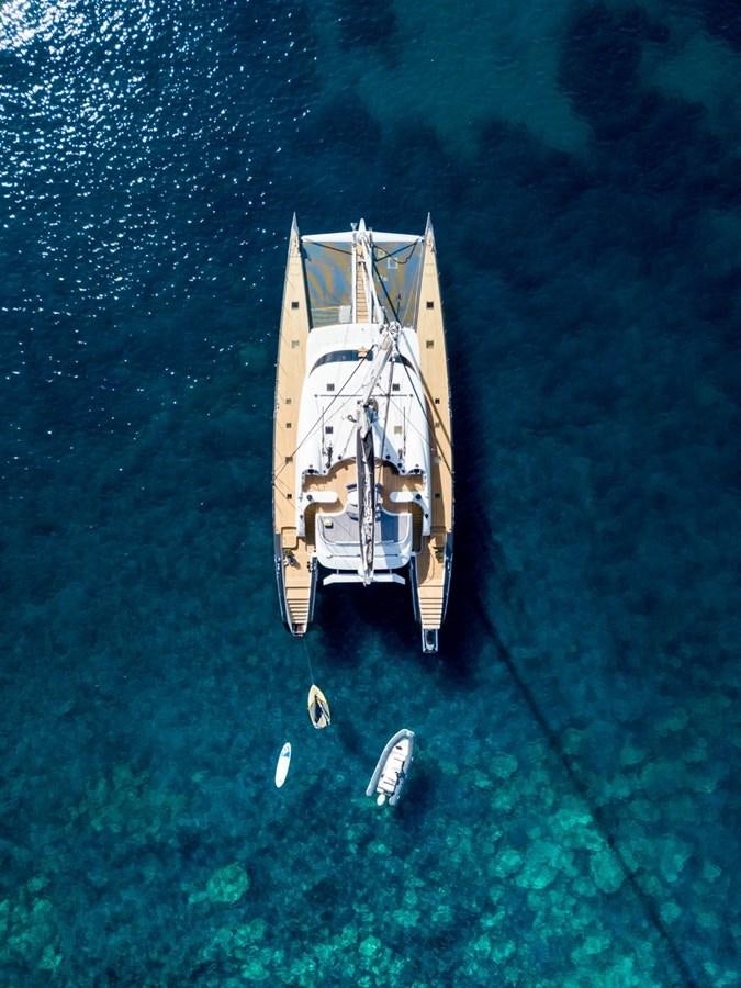 a ship in the water aboard ALLURES Yacht for Sale