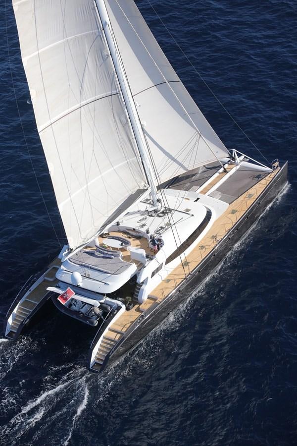 a sailboat on the water aboard ALLURES Yacht for Sale