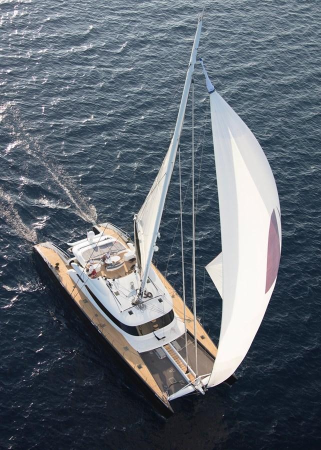 a sailboat on the water aboard ALLURES Yacht for Sale