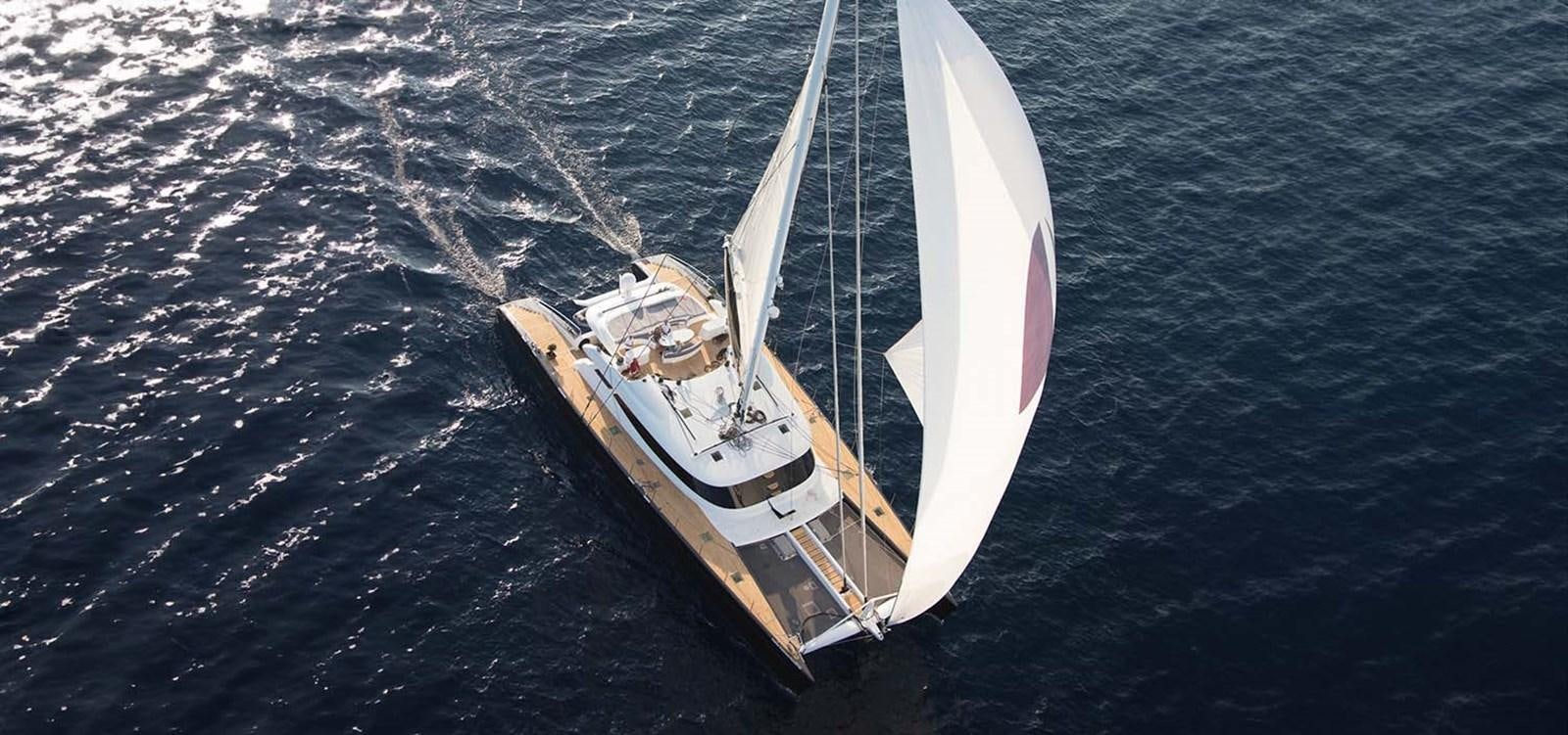 a boat on the water aboard ALLURES Yacht for Sale