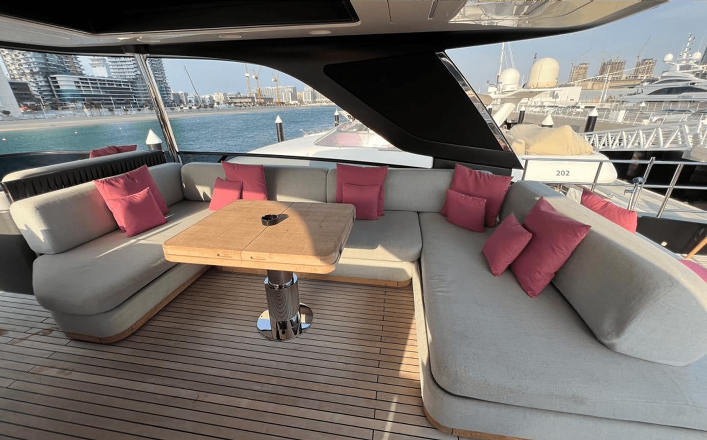 a boat on the water aboard 2022 CRANCHI 78 Yacht for Sale