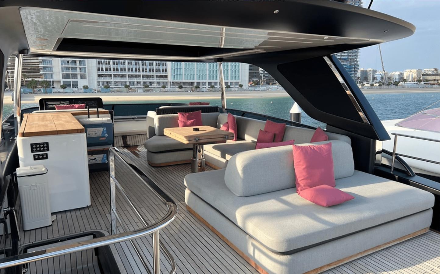 a boat on the water aboard 2022 CRANCHI 78 Yacht for Sale