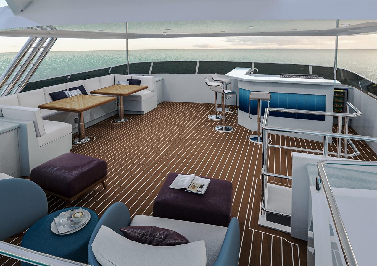 inside of a boat aboard STELLARCAT AL2502 Yacht for Sale