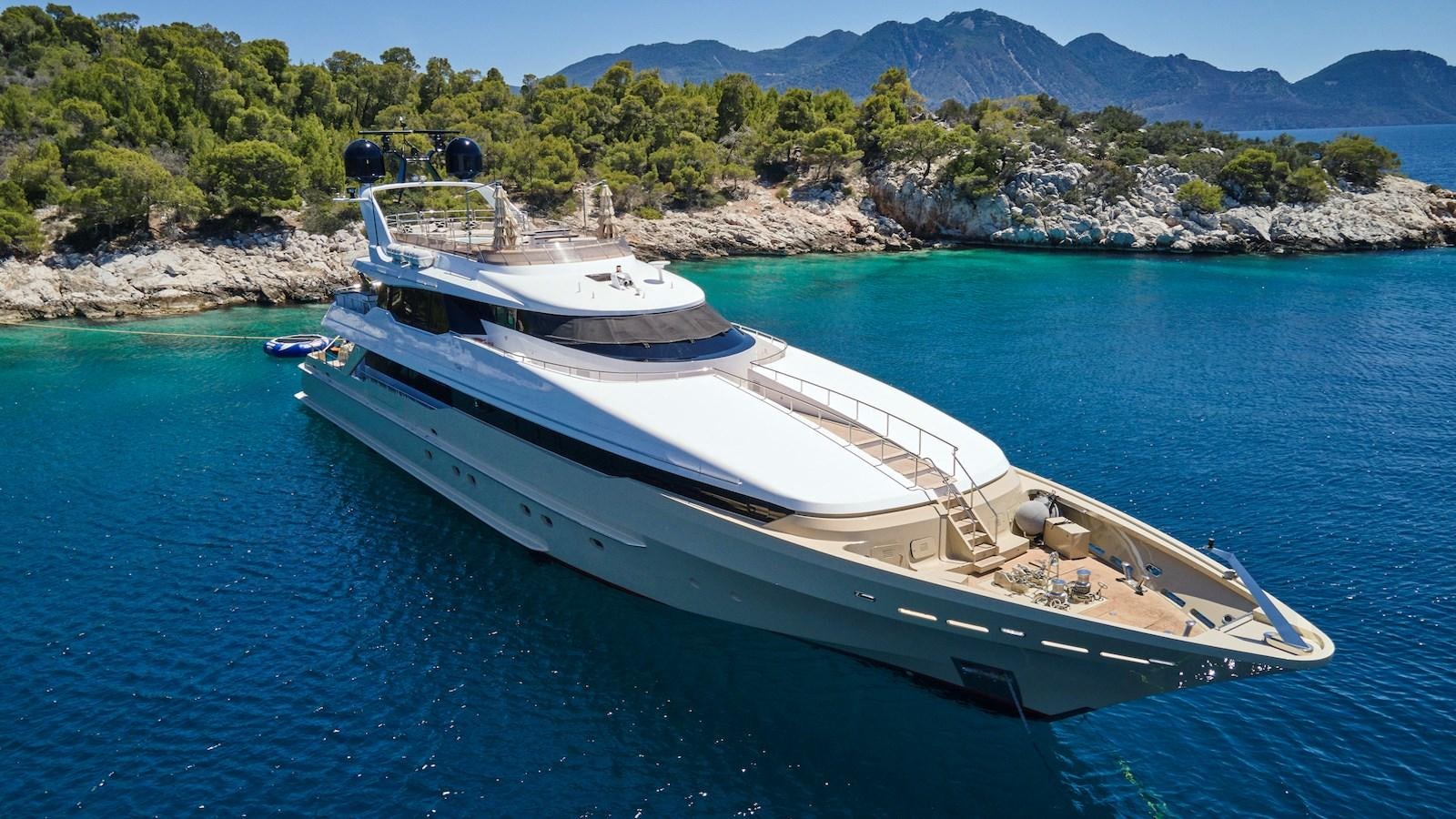 a boat on the water aboard DALOLI Yacht for Sale