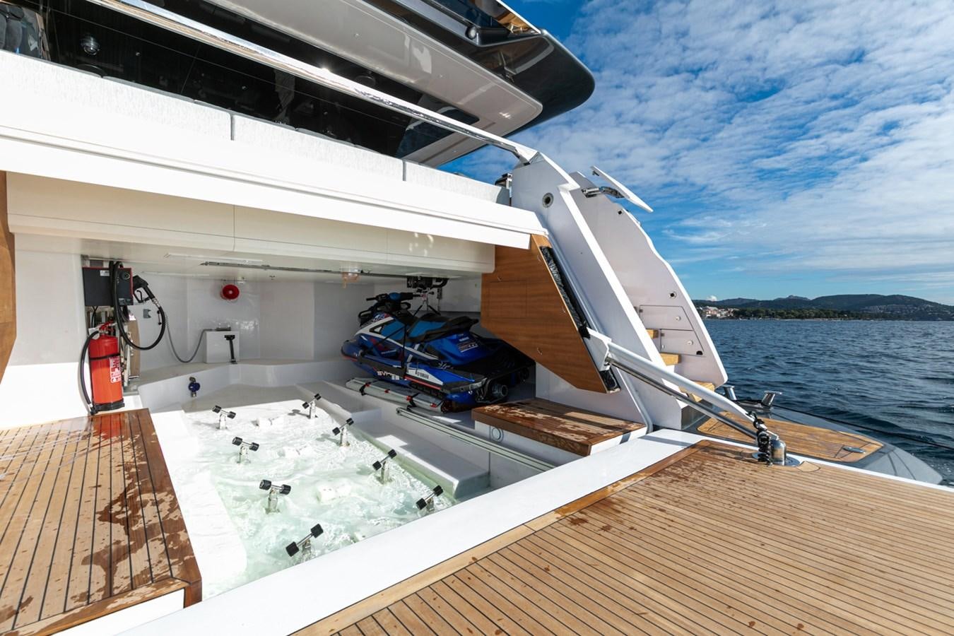 a boat on the water aboard JAG'B Yacht for Sale