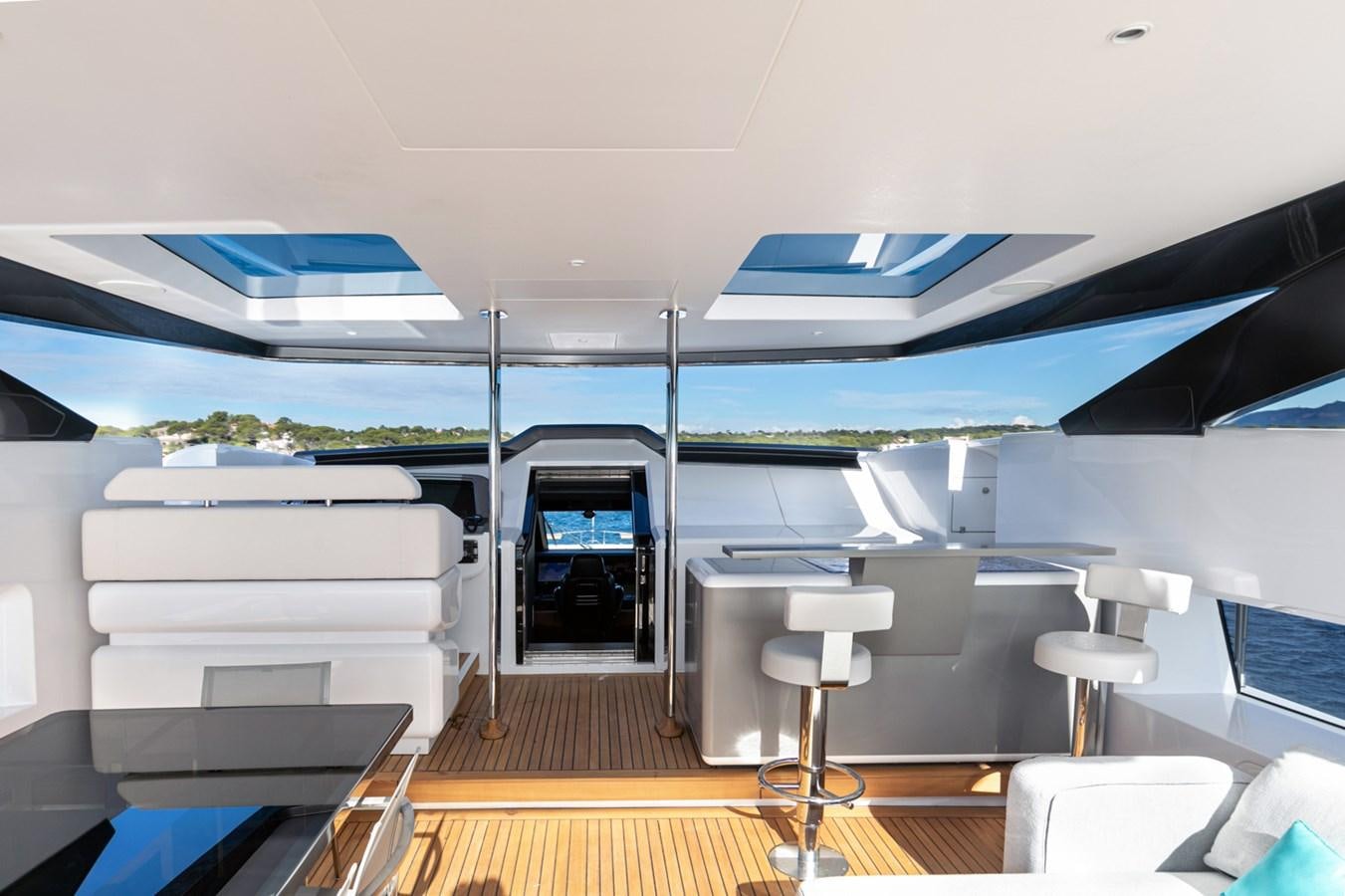 a boat on the water aboard JAG'B Yacht for Sale