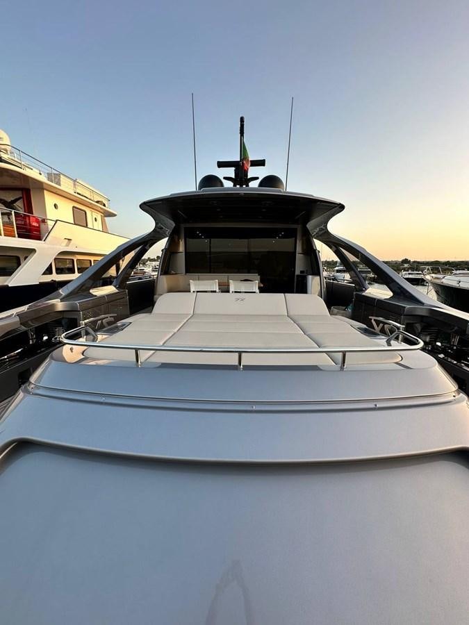 a boat parked on the dock aboard SAAM 1 Yacht for Sale