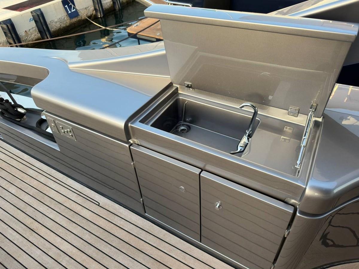 a silver metal box with a metal handle aboard SAAM 1 Yacht for Sale