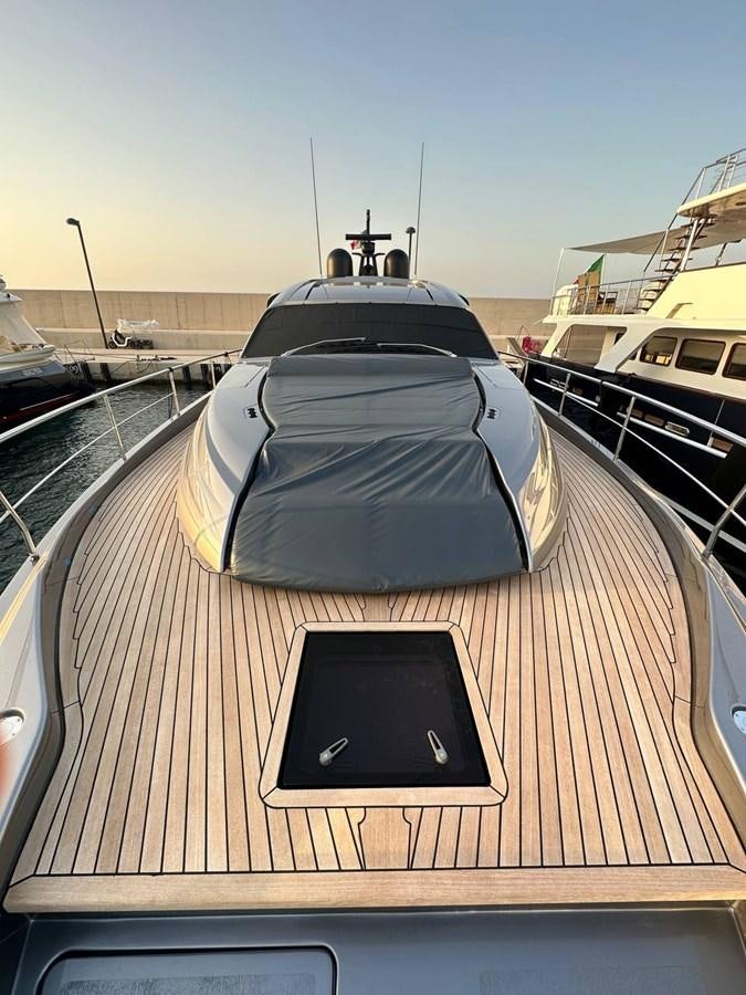 a laptop on a boat aboard SAAM 1 Yacht for Sale