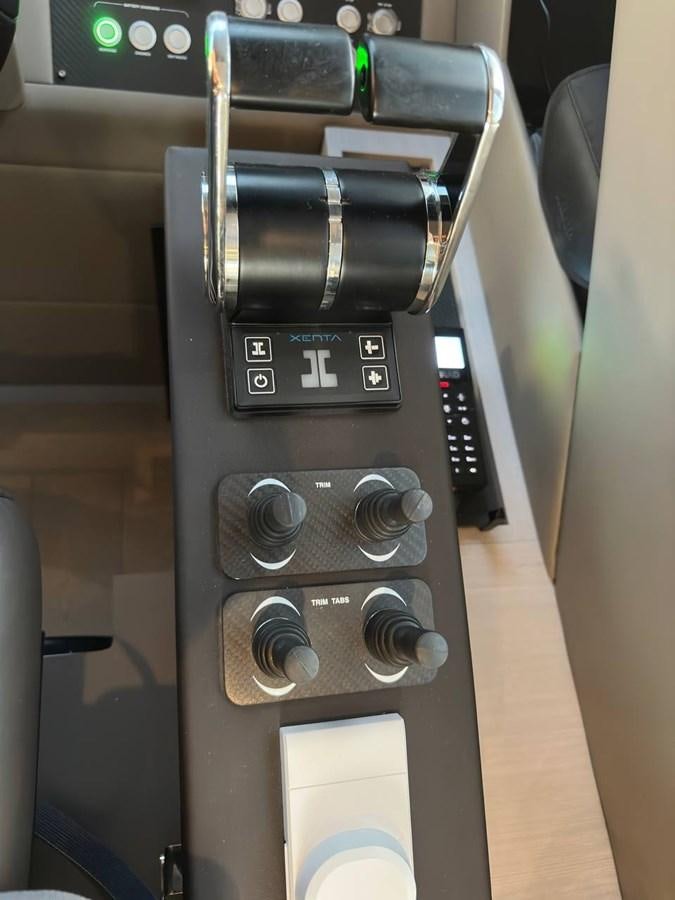 a close-up of a car aboard SAAM 1 Yacht for Sale