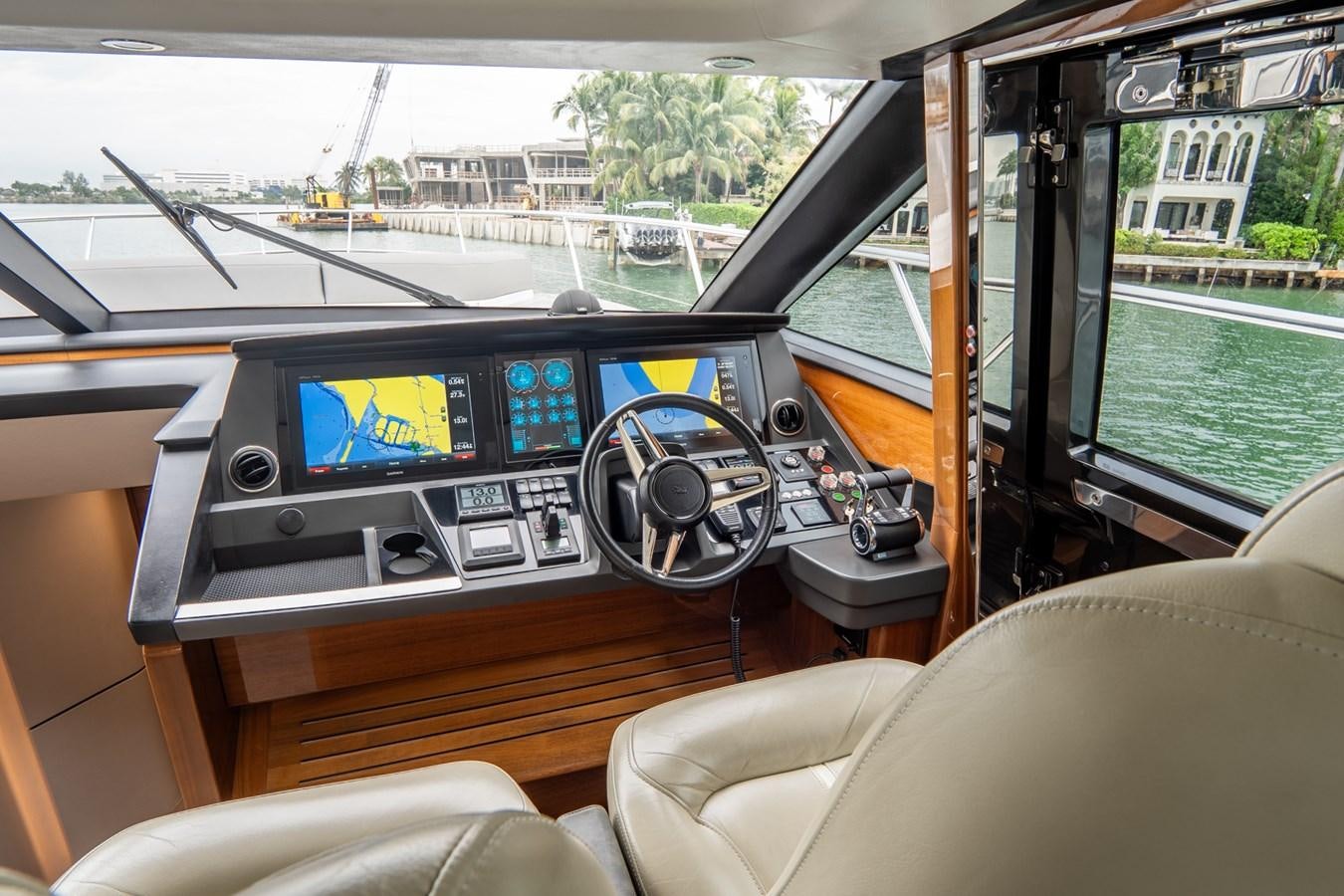inside of a vehicle aboard CINDERELLA Yacht for Sale