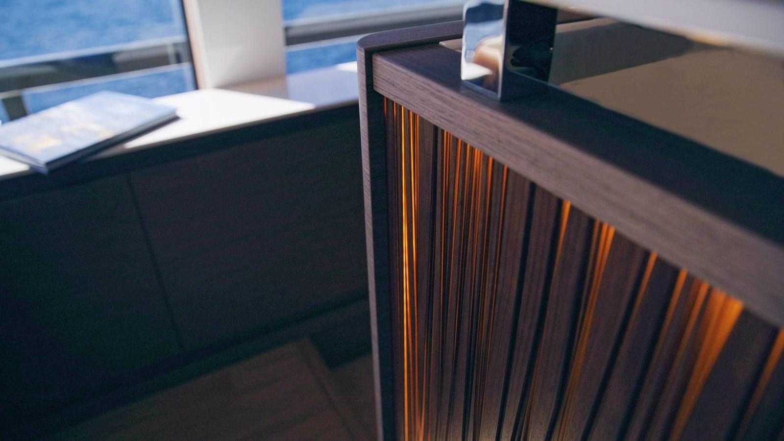 a close-up of a piano aboard 2024 PRESTIGE X-LINE X70 Yacht for Sale