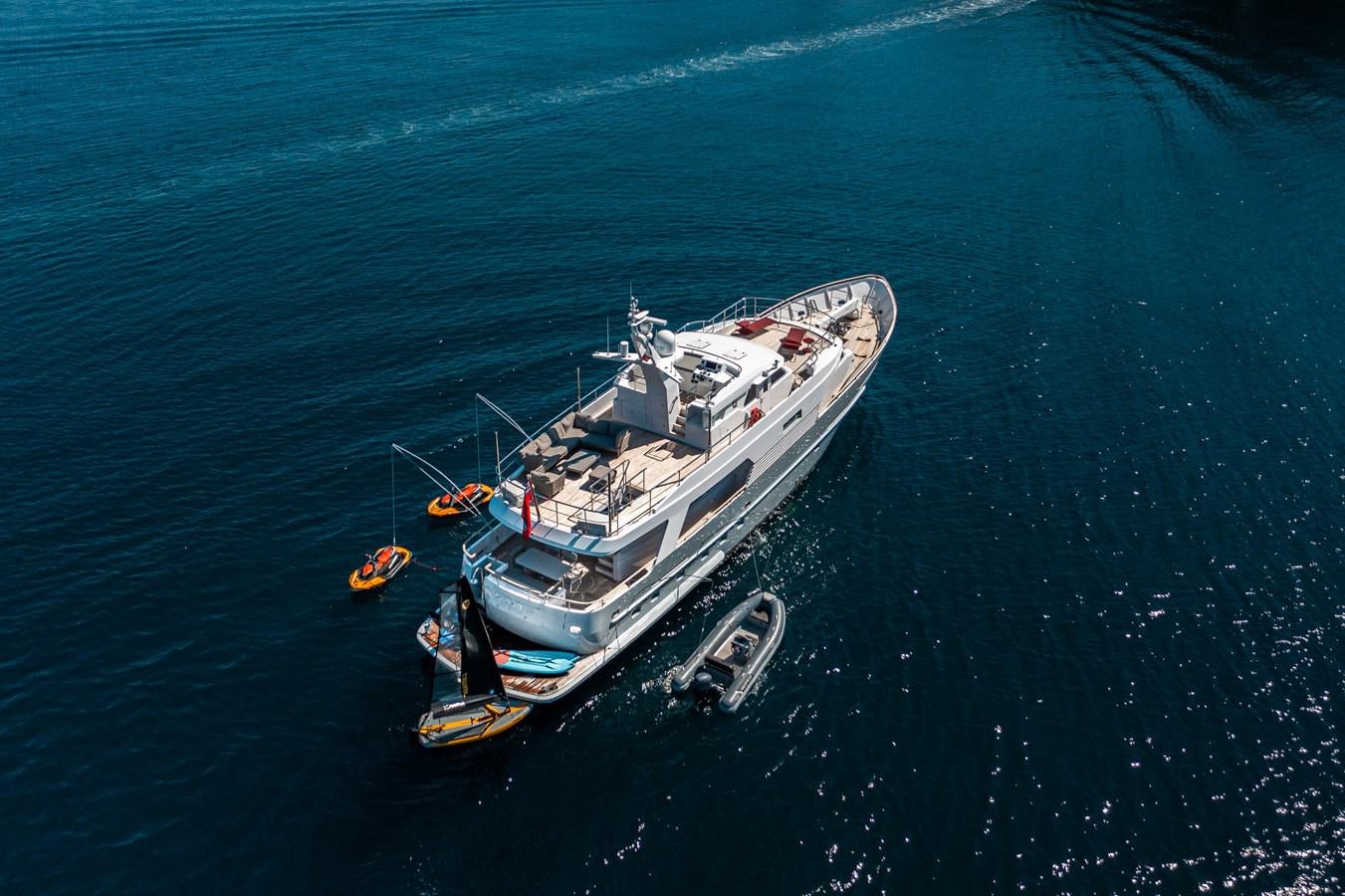 a boat in the water aboard HELIAD III Yacht for Sale