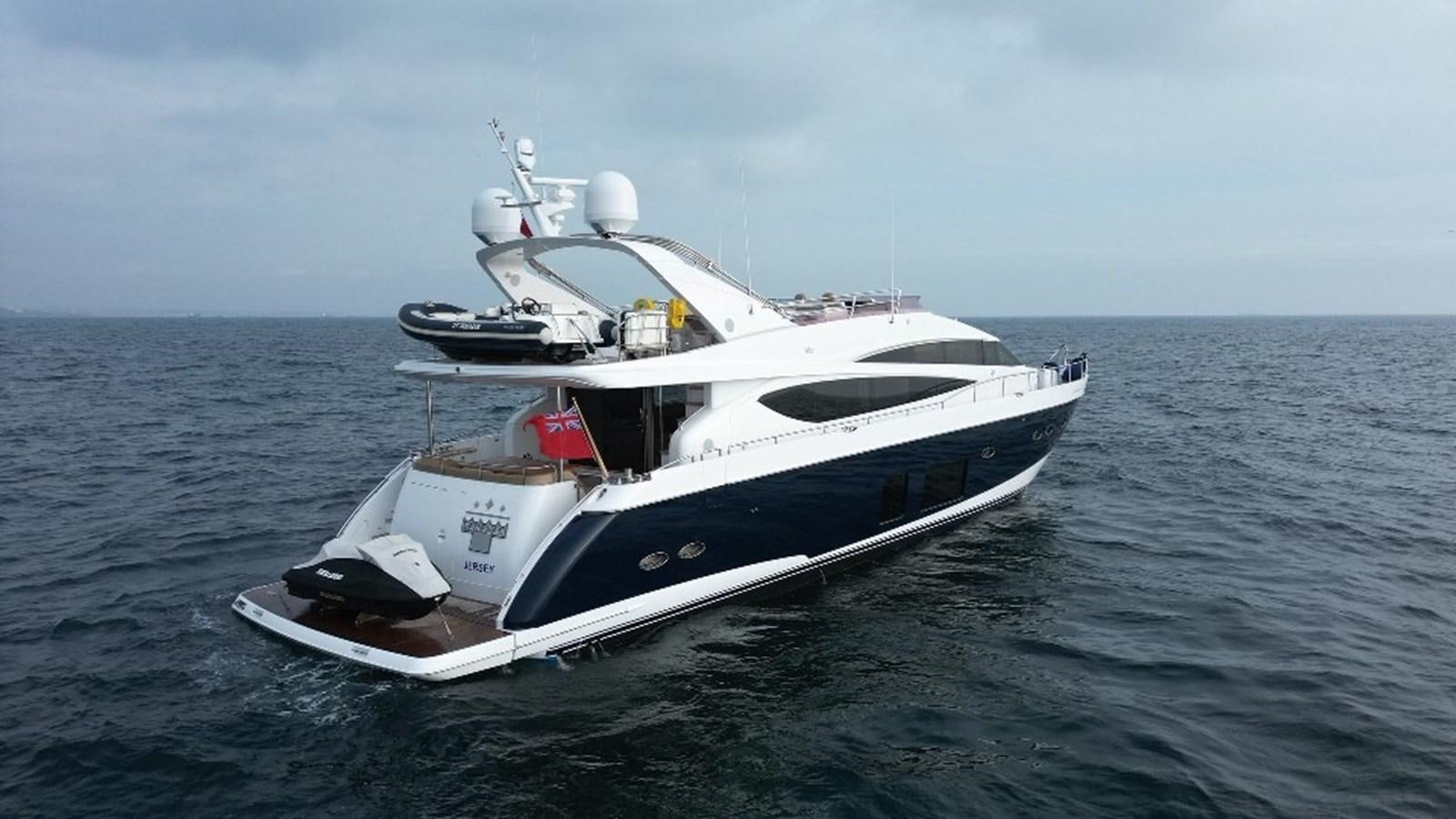 a boat in the water aboard PRINCESS 21M Yacht for Sale