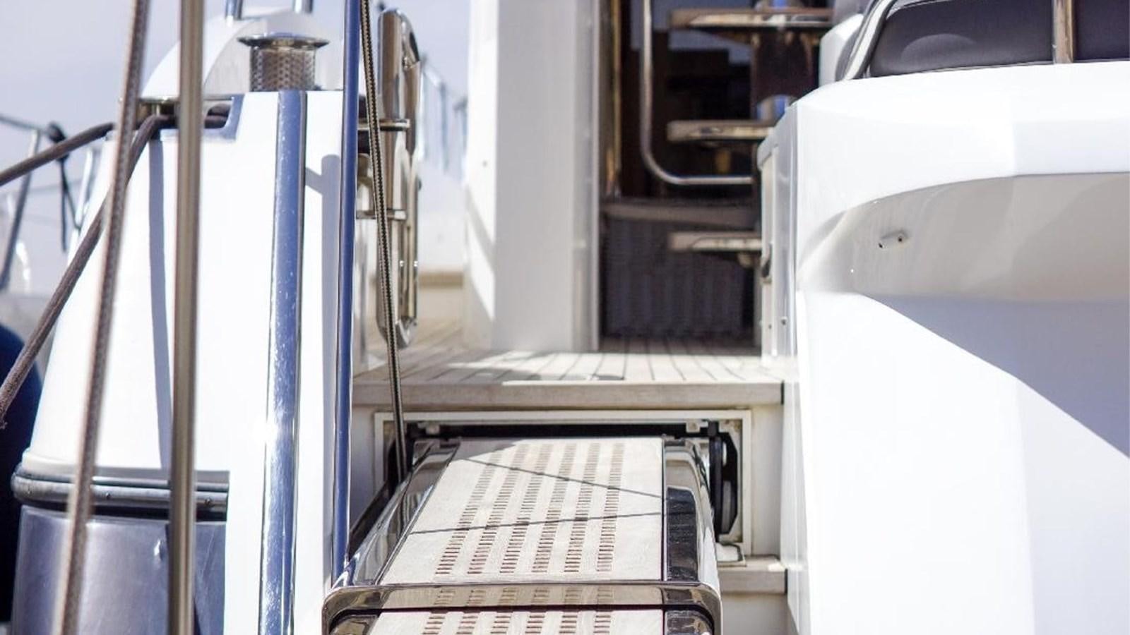 a close-up of a machine aboard NAVY Yacht for Sale