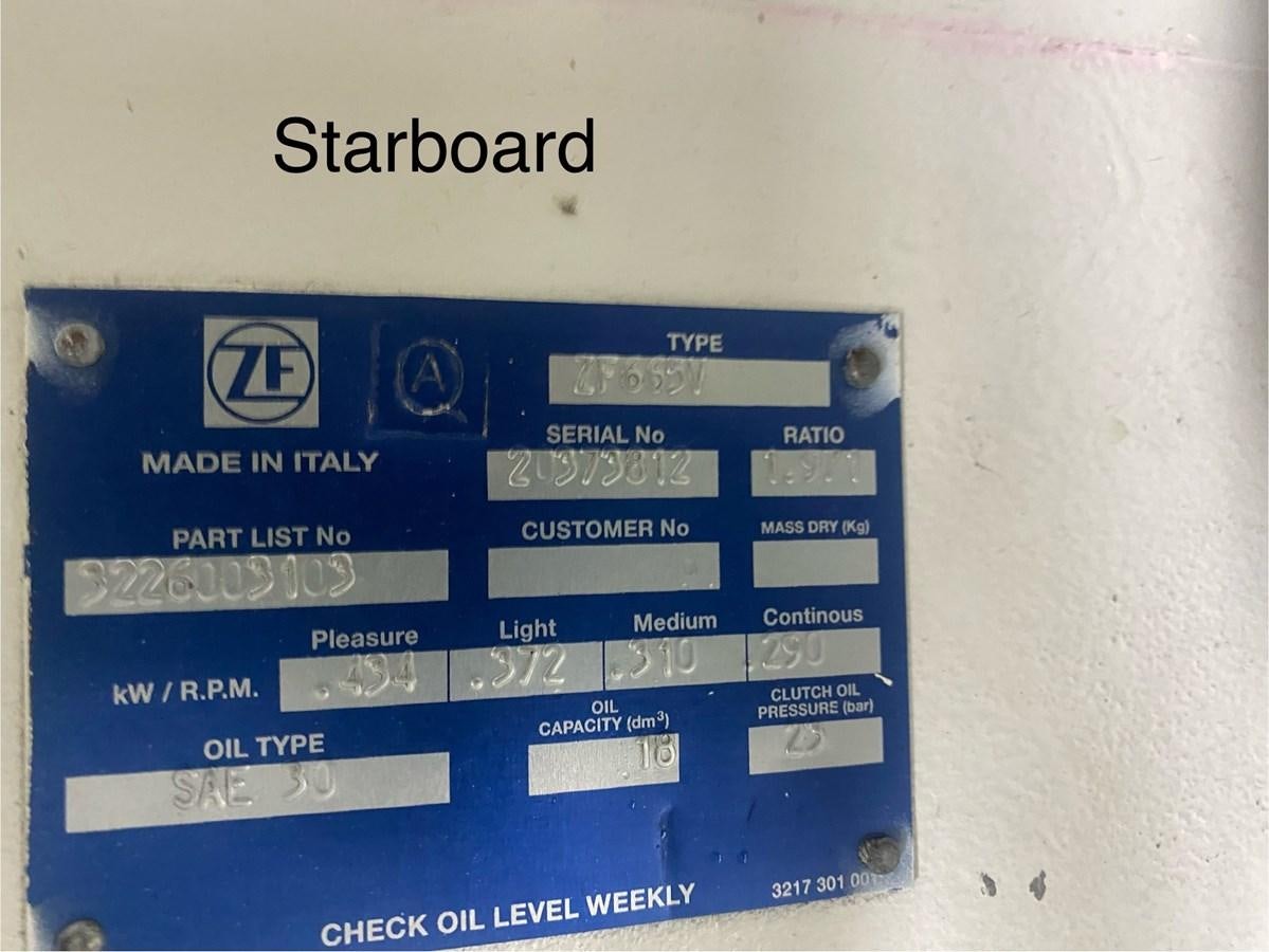 graphical user interface aboard THE KEYS Yacht for Sale