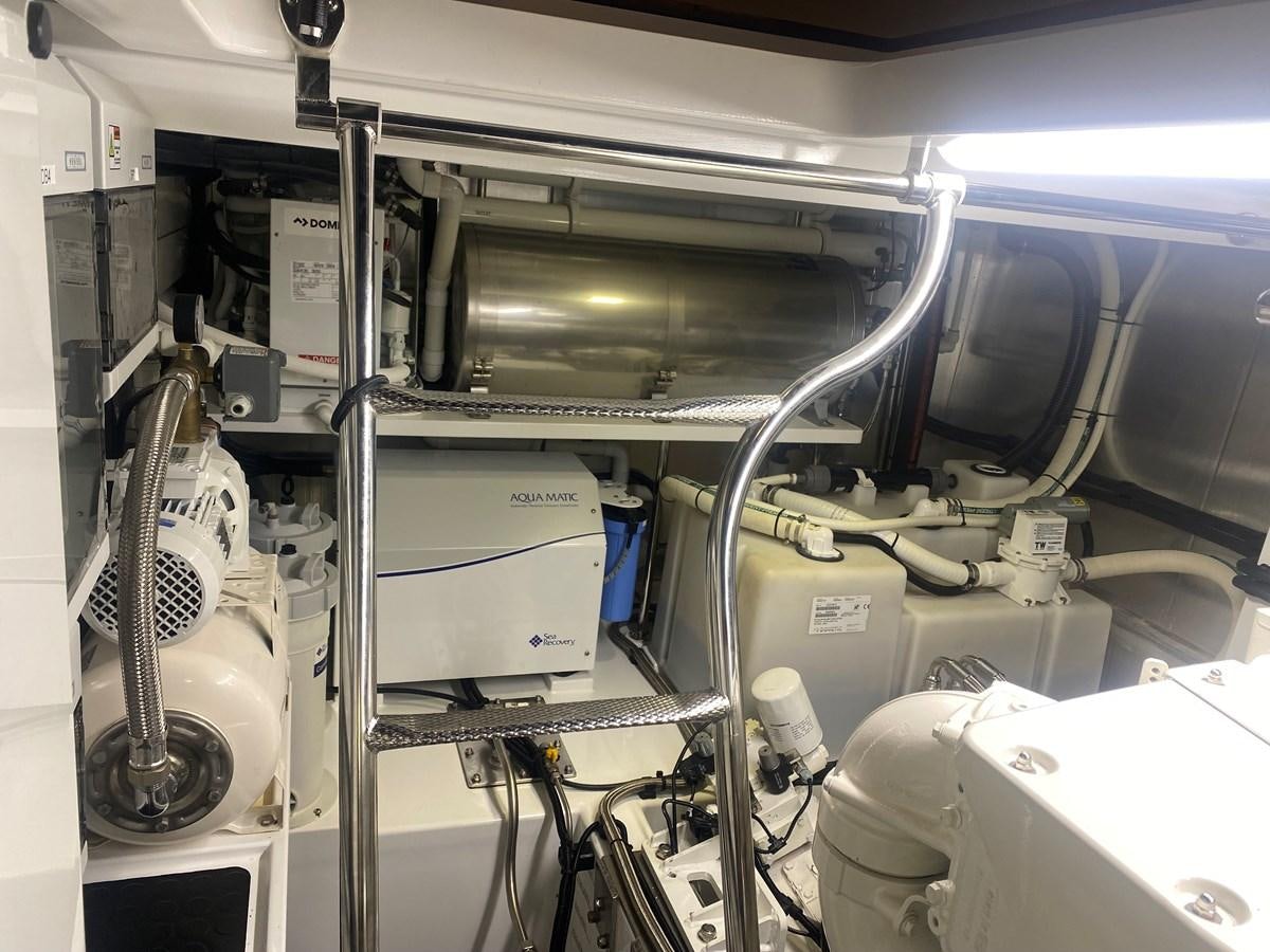 a close-up of a machine aboard THE KEYS Yacht for Sale
