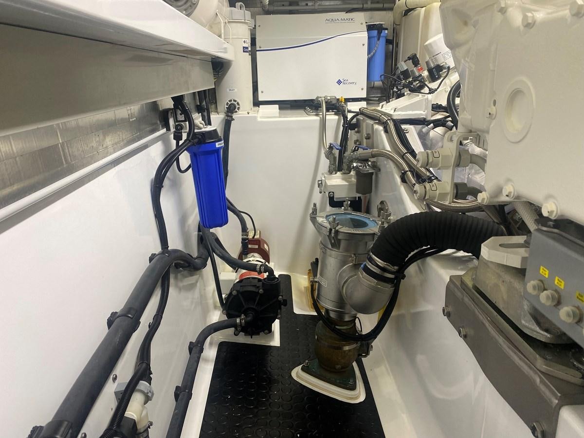 a close-up of a machine aboard THE KEYS Yacht for Sale