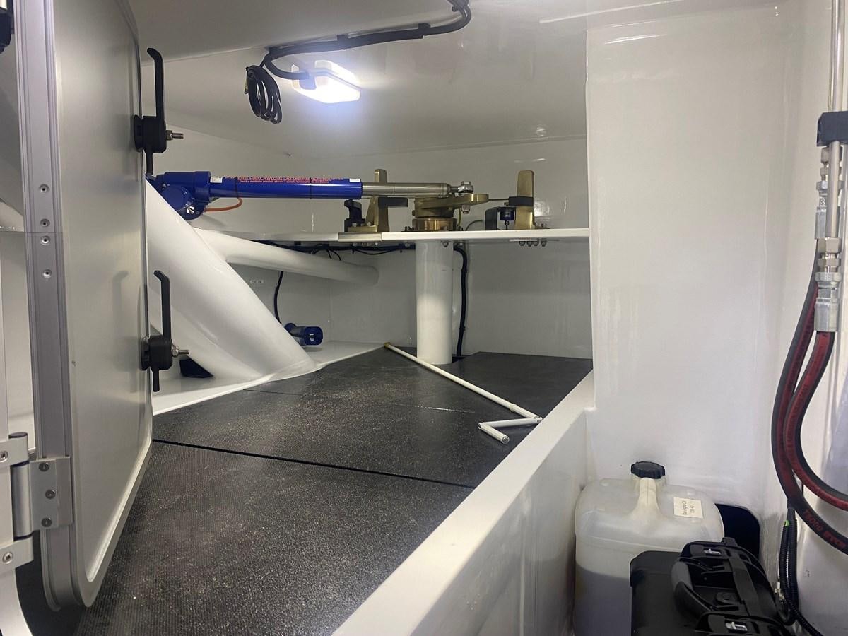 a machine in a room aboard THE KEYS Yacht for Sale