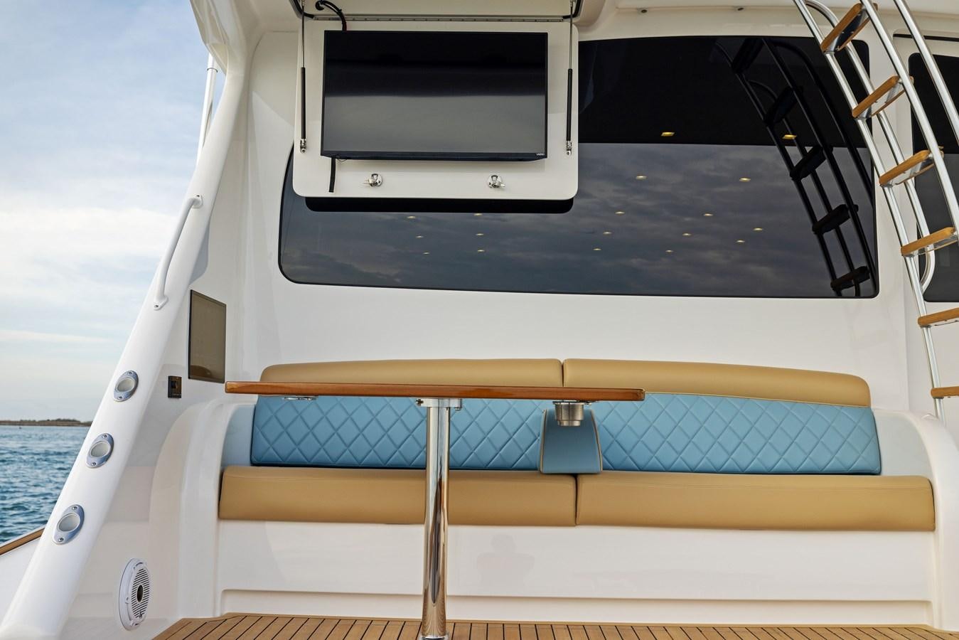 the inside of a boat aboard ZATARA Yacht for Sale