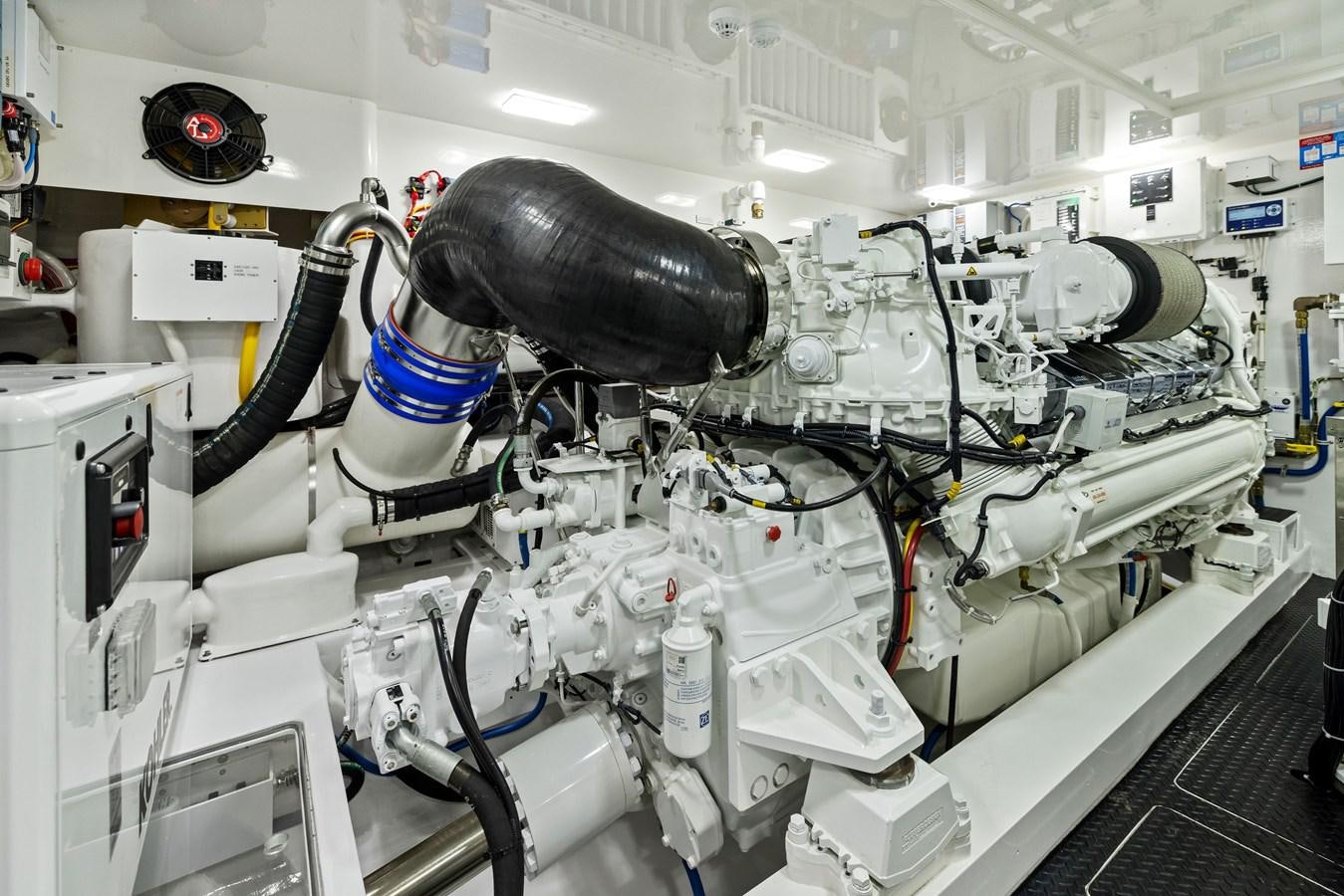 a close-up of a machine aboard ZATARA Yacht for Sale