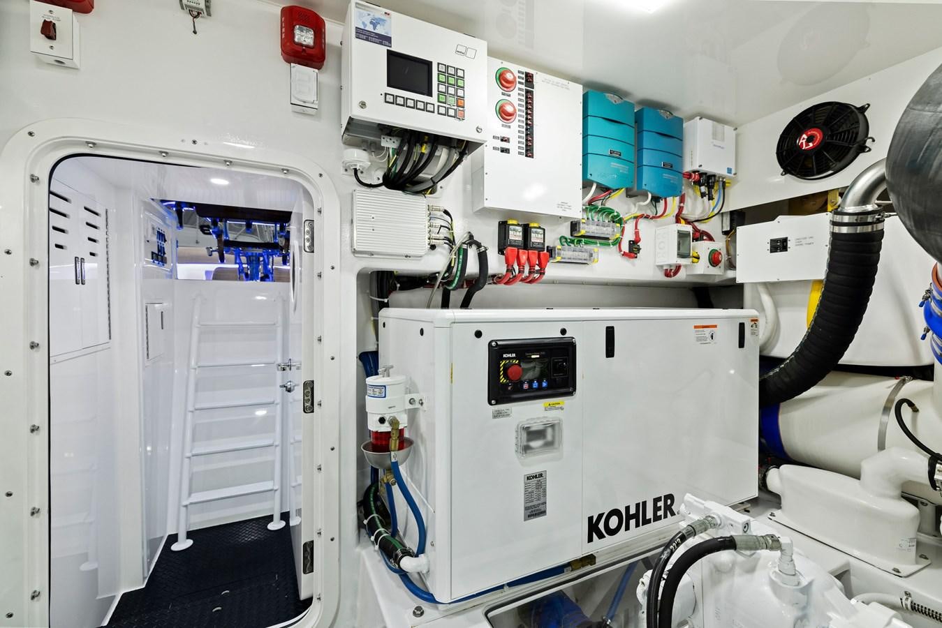 a close-up of a machine aboard ZATARA Yacht for Sale