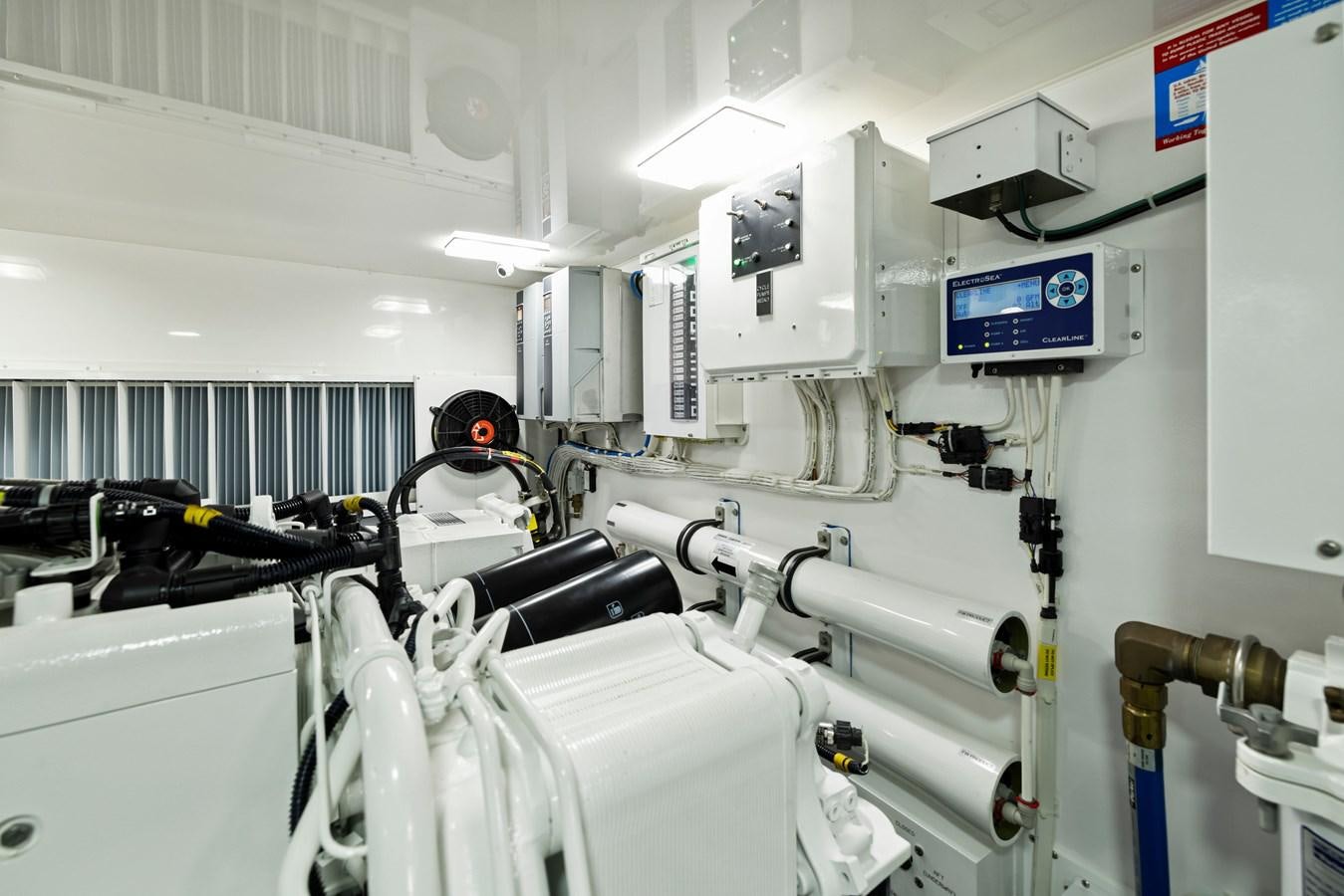 a room with several machines aboard ZATARA Yacht for Sale